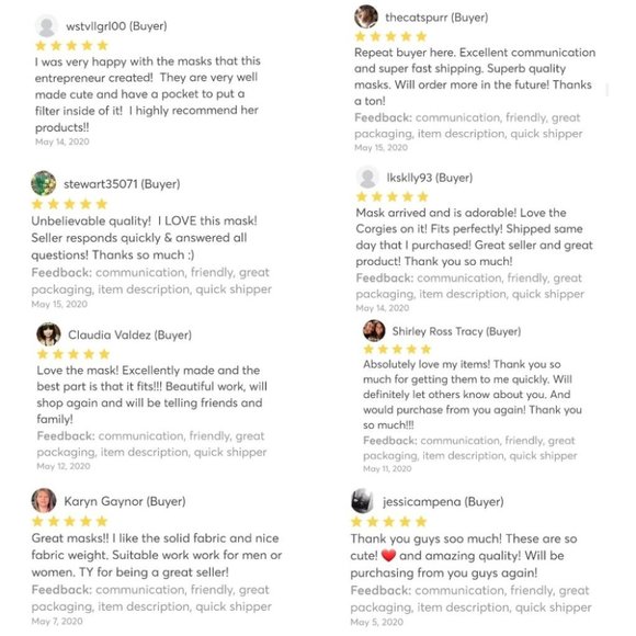 Solid Beige Face Mask W/ Disposable Filter Pocket - Picture 10 of 13